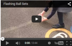 Irregular Bounce Sensory Flashing Balls Video