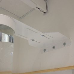 Bubble / Borealis Tube Metal Wall Bracket