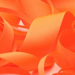 Fluorescent Orange 15mm Ribbon 20m