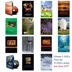 Set of 5 DVDs