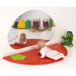 Semi Circle Mat with Wall Mirror