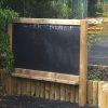 Outdoor Blackboard Panel