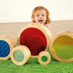 Wooden Sparkle Cylinders