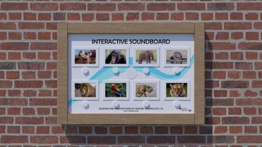 Wall Mounted Interactive Outdoor Soundboard By Sensory Technology Ltd