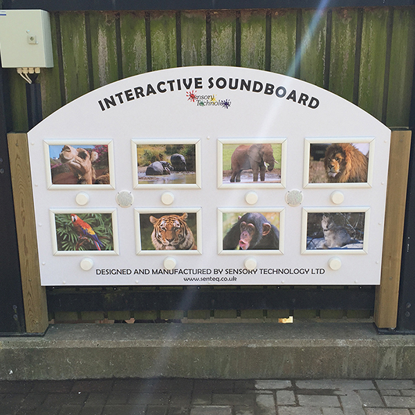 Outdoor Soundboard  Sensory Garden Interactive Sound Effects