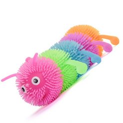 UV Reactive Flashing Squashy Caterpillar