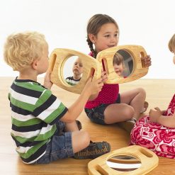 Wood Effect Softie Mirror Set
